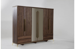 Шестистворчатый шкаф Монтего MONT-34