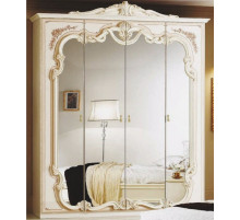 Четырехстворчатый шкаф Диана (беж)