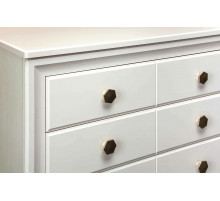 Комод для белья Афины 362 кремовый белый